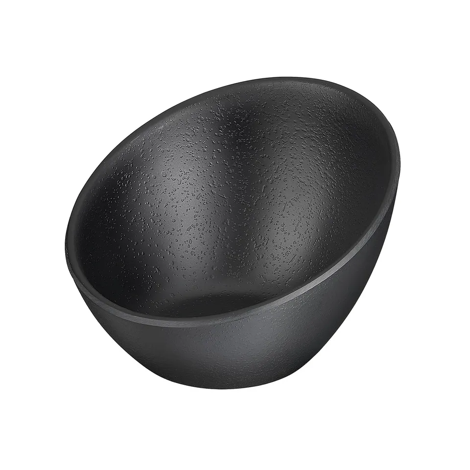 aps-zen-84349-schale-10-cm-schwarz-melamin-steinoptik image 1