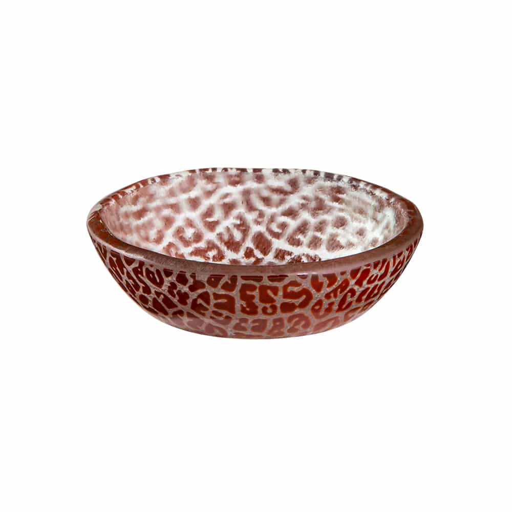 rosseto-kalderon-foglia-gls054c-glasschale-cognac-12er-set-mini image 1