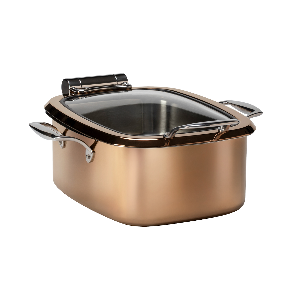 rosseto-le-dish-gwd295el-gr-chafing-topf-4-2-qt-gold-eckig image 4