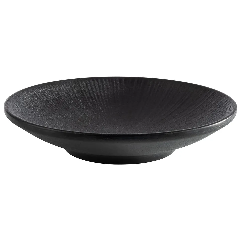 aps-nero-melaminteller-15-cm-schwarz image 1