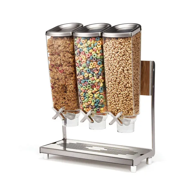 rosseto-ez-pro-ezp2135-cerealien-spender-3x-3-8-l-edelstahl image 1