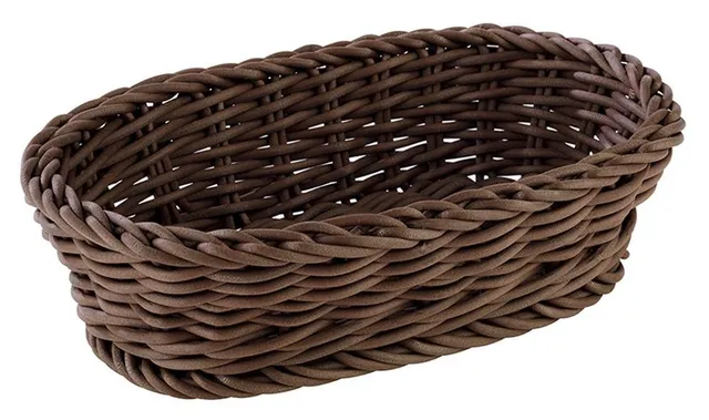 aps-profi-line-50627-korb-oval-19x12-cm-dunkelbraun-pp image 1