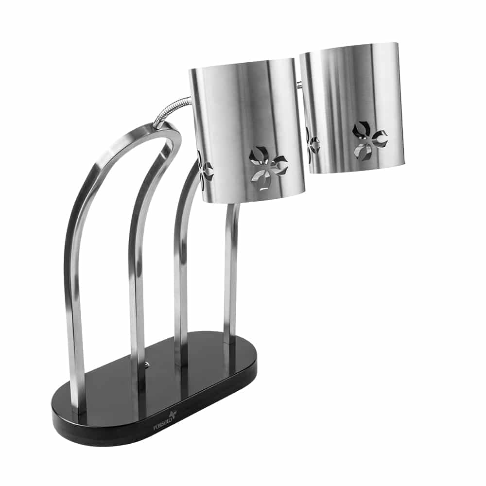 rosseto-iris-hl019-w-rmelampe-doppelt-edelstahl-schwarz image 1