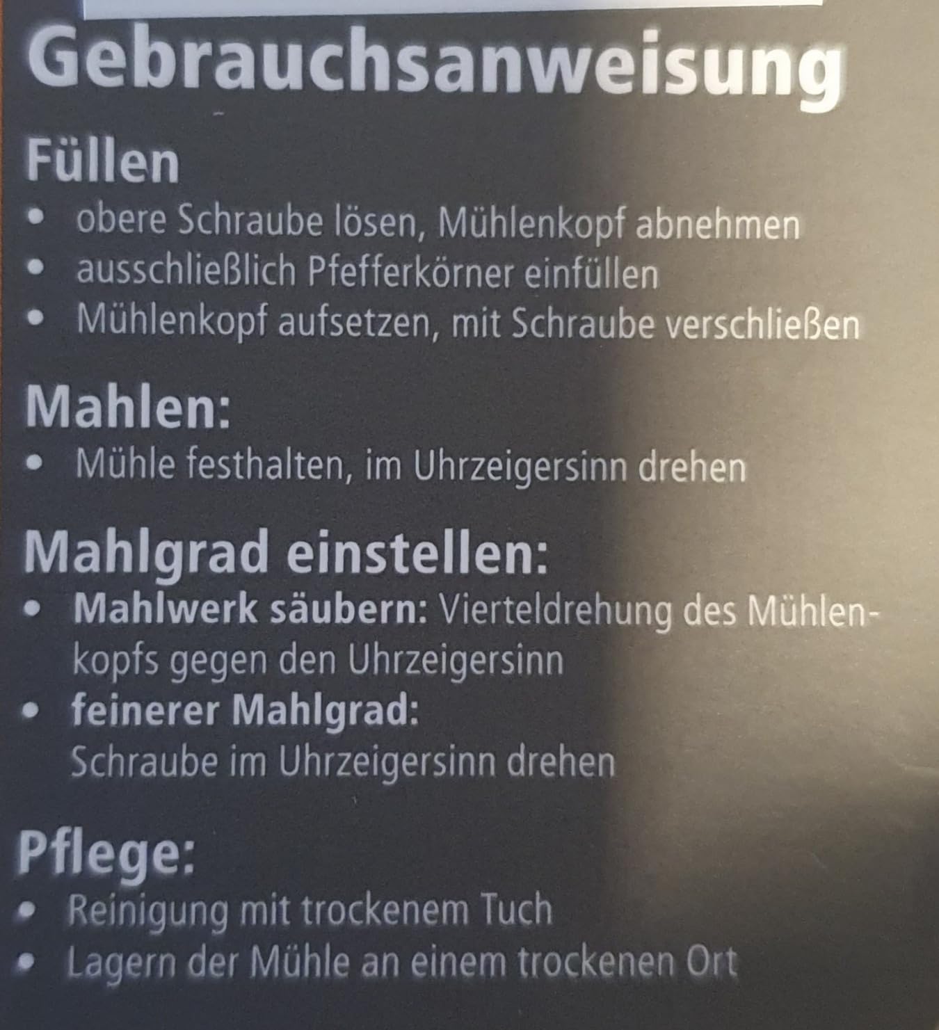 Etwas schwer