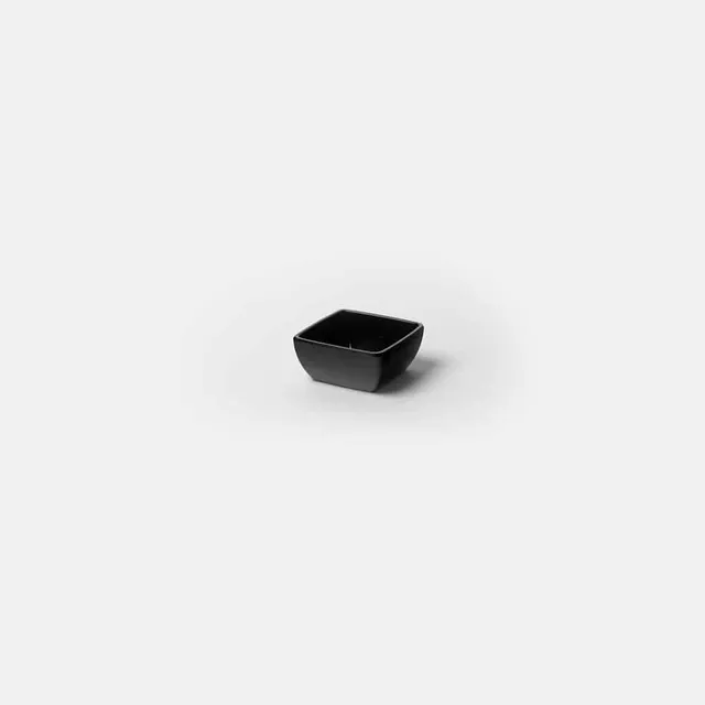 primeware-quality-melamine-schale-schwarz-klein-eckig image 1