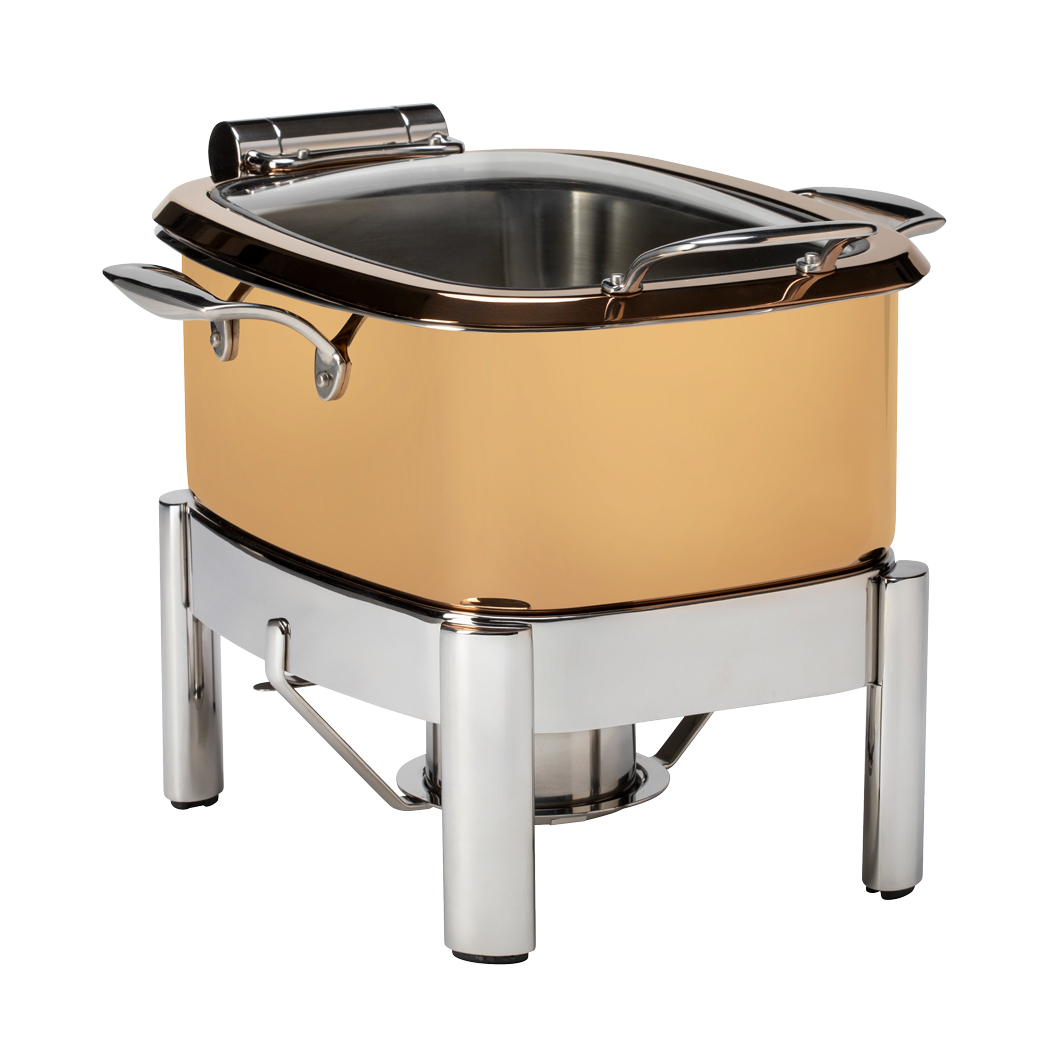 rosseto-le-dish-gwd295k-gr-chafing-dish-gold-eckig-4-2-qt image 4
