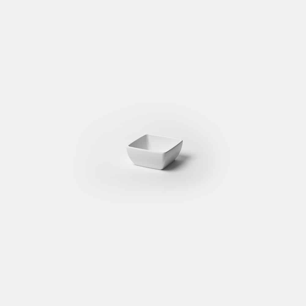 primeware-quality-melamine-schale-wei-quadratisch-klein image 1