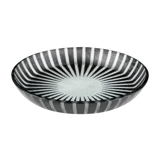 rosseto-kalderon-stelo-glasschale-schwarz-35-cm-2er-gls042b image 1