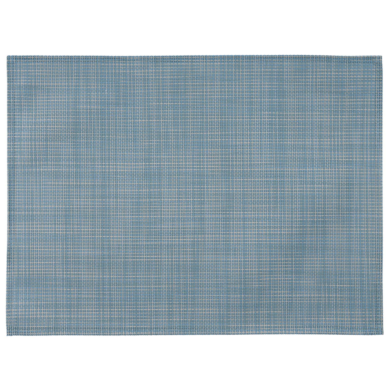 aps-table-tischset-pvc-hellblau-wei-6er-set-33x45 image 2
