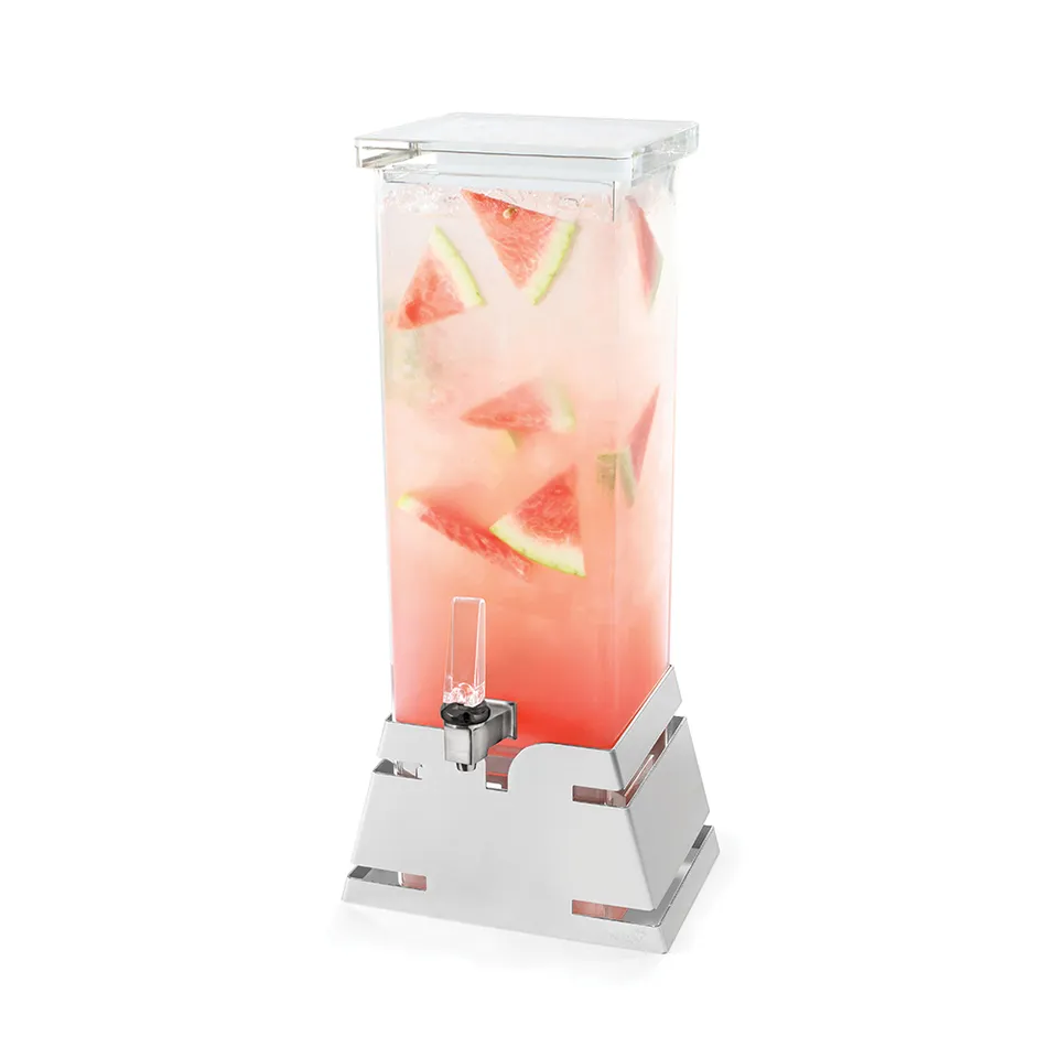 rosseto-ld143-getr-nkespender-7-5-l-eckig-edelstahl-pyramide image 1