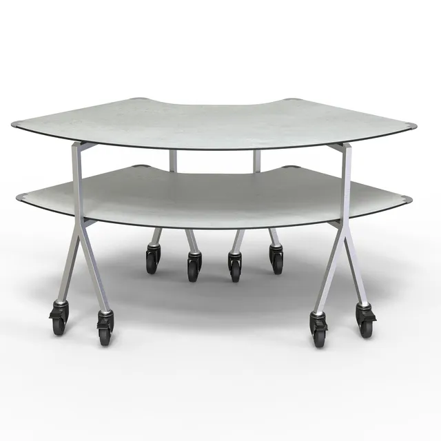 rosseto-modulite-mt-2007cgsw-buffet-tisch-2-ebenen-beton image 1