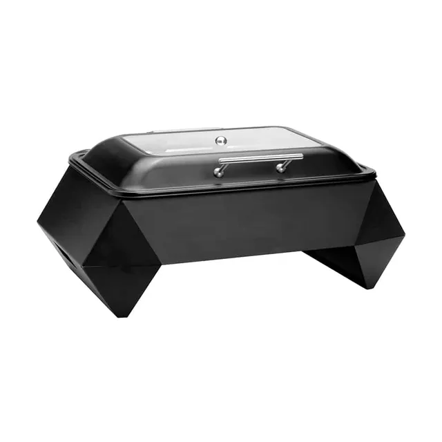 rosseto-diamond-multi-chef-chafing-dish-10-zoll-schwarz-sk078 image 1