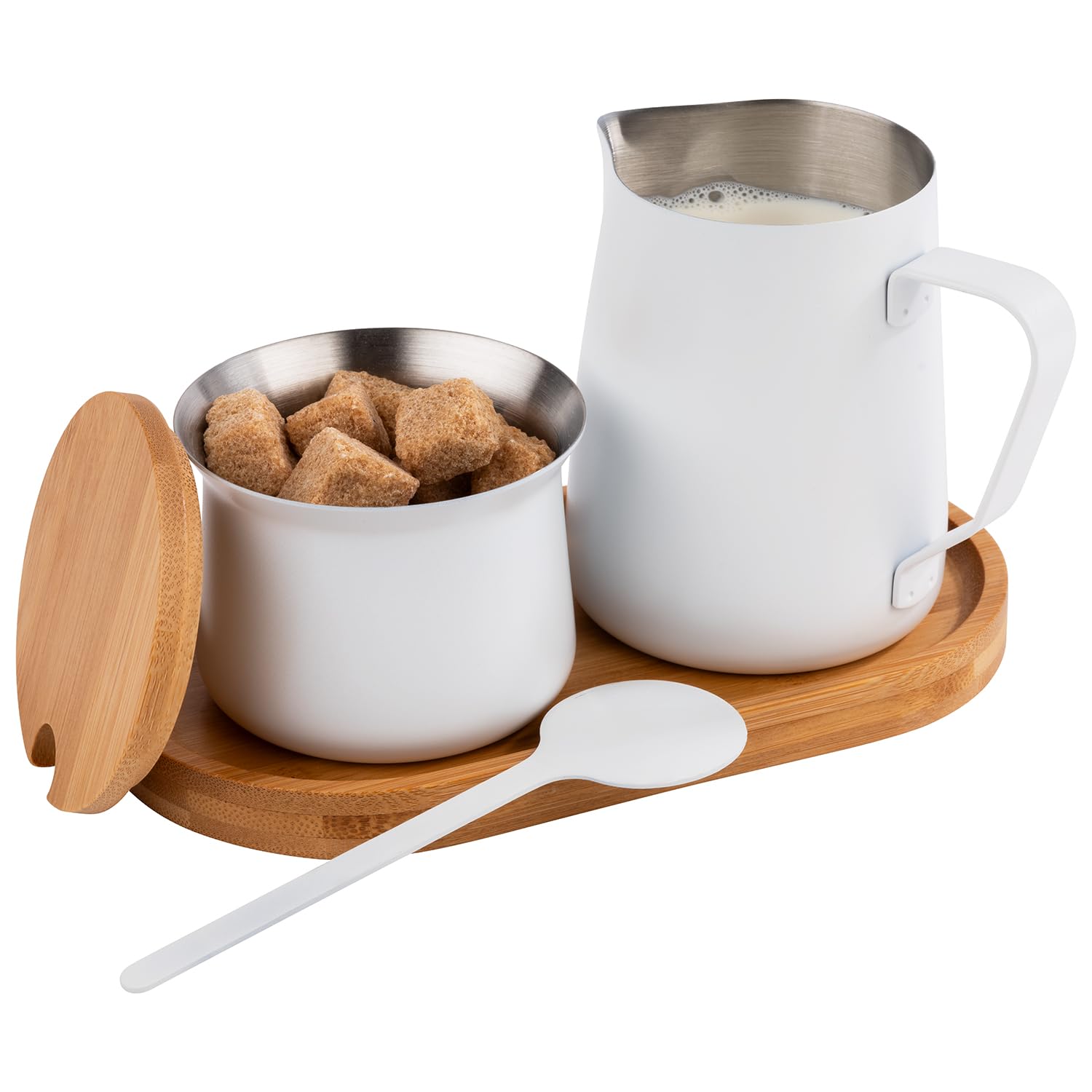 aps-bamboo-milch-und-zucker-set-5-tlg-wei-bambus image 4