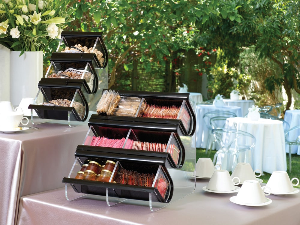 rosseto-serving-ware-organizer-ezo715-acryl-3-f-cher-schwarz image 2