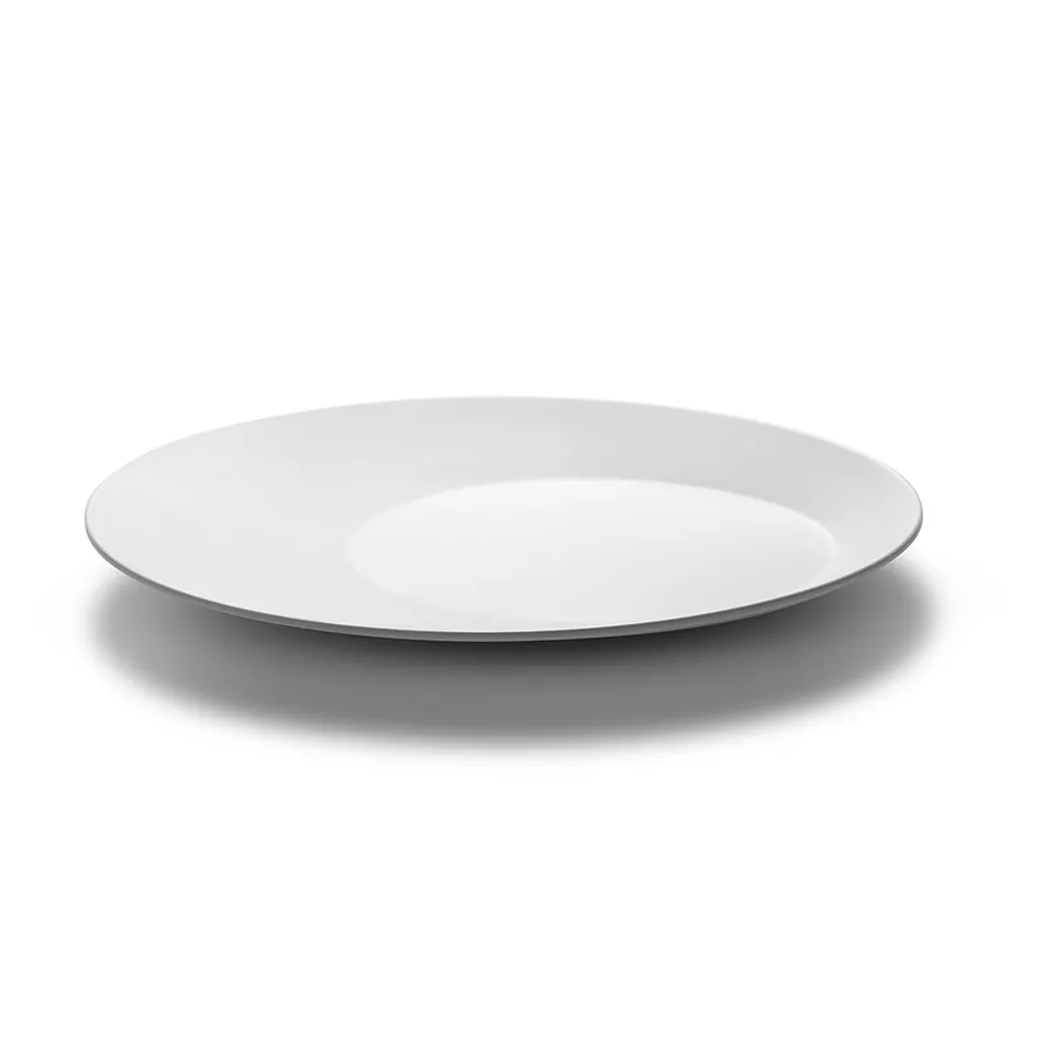 rosseto-mel017-servierplatte-wei-rund-3er-set-melamin image 1