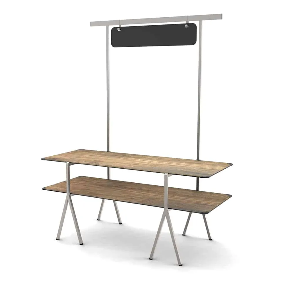 rosseto-modulite-mt-2001ws-buffettisch-set-walnuss-2-stufig image 1