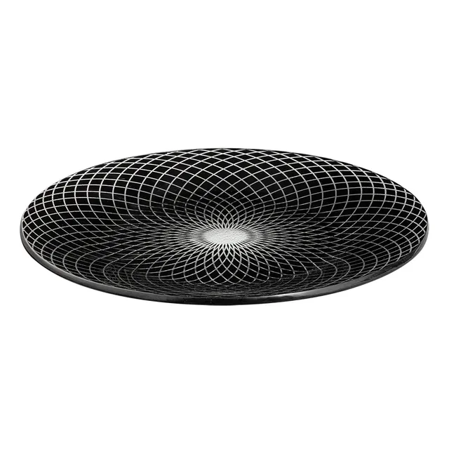 rosseto-kalderon-spiro-gls036b-servierplatte-39cm-schwarz image 1