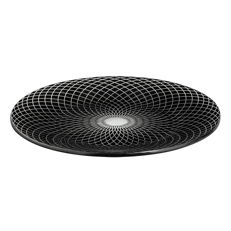 rosseto-kalderon-spiro-gls036b-servierplatte-39cm-schwarz image 1