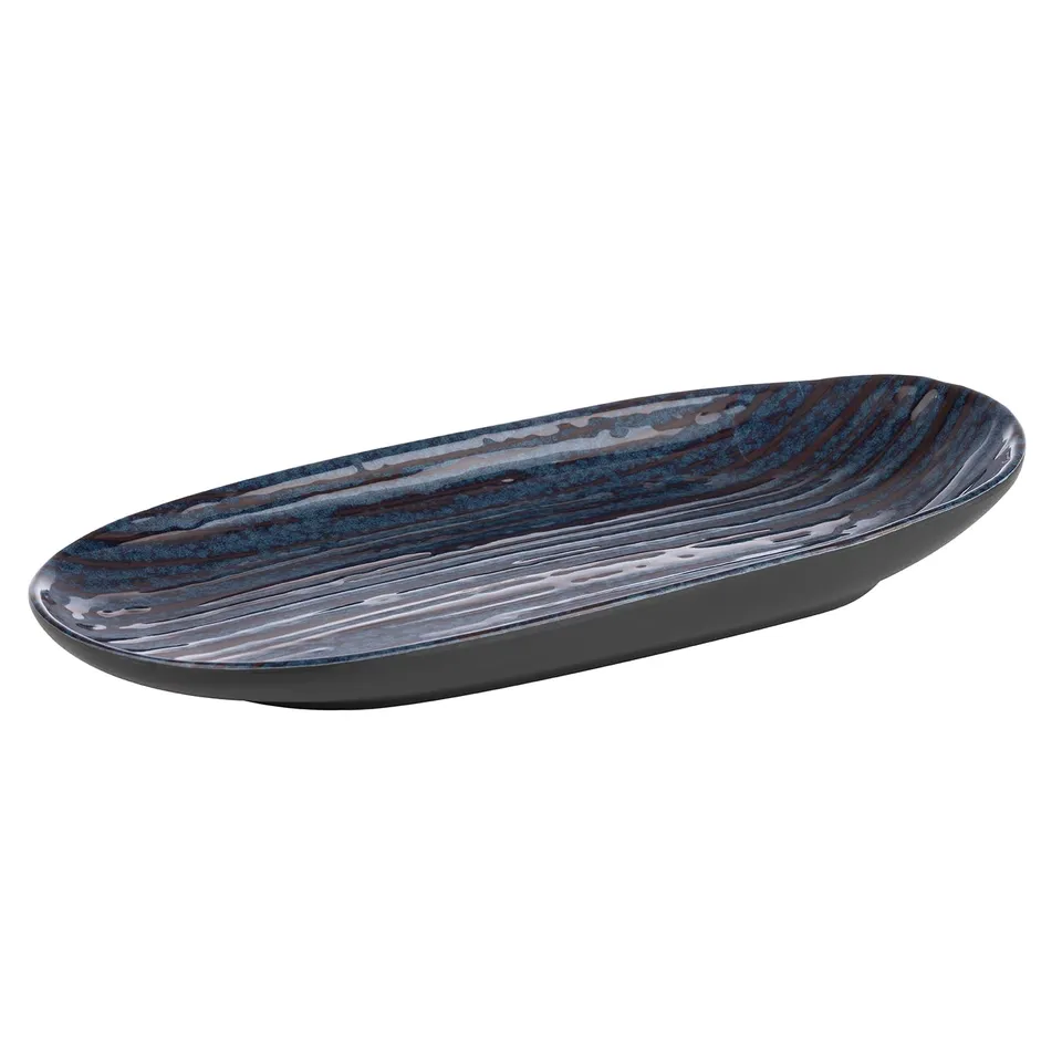 aps-loops-85055-melaminteller-28-cm-dunkelblau image 1