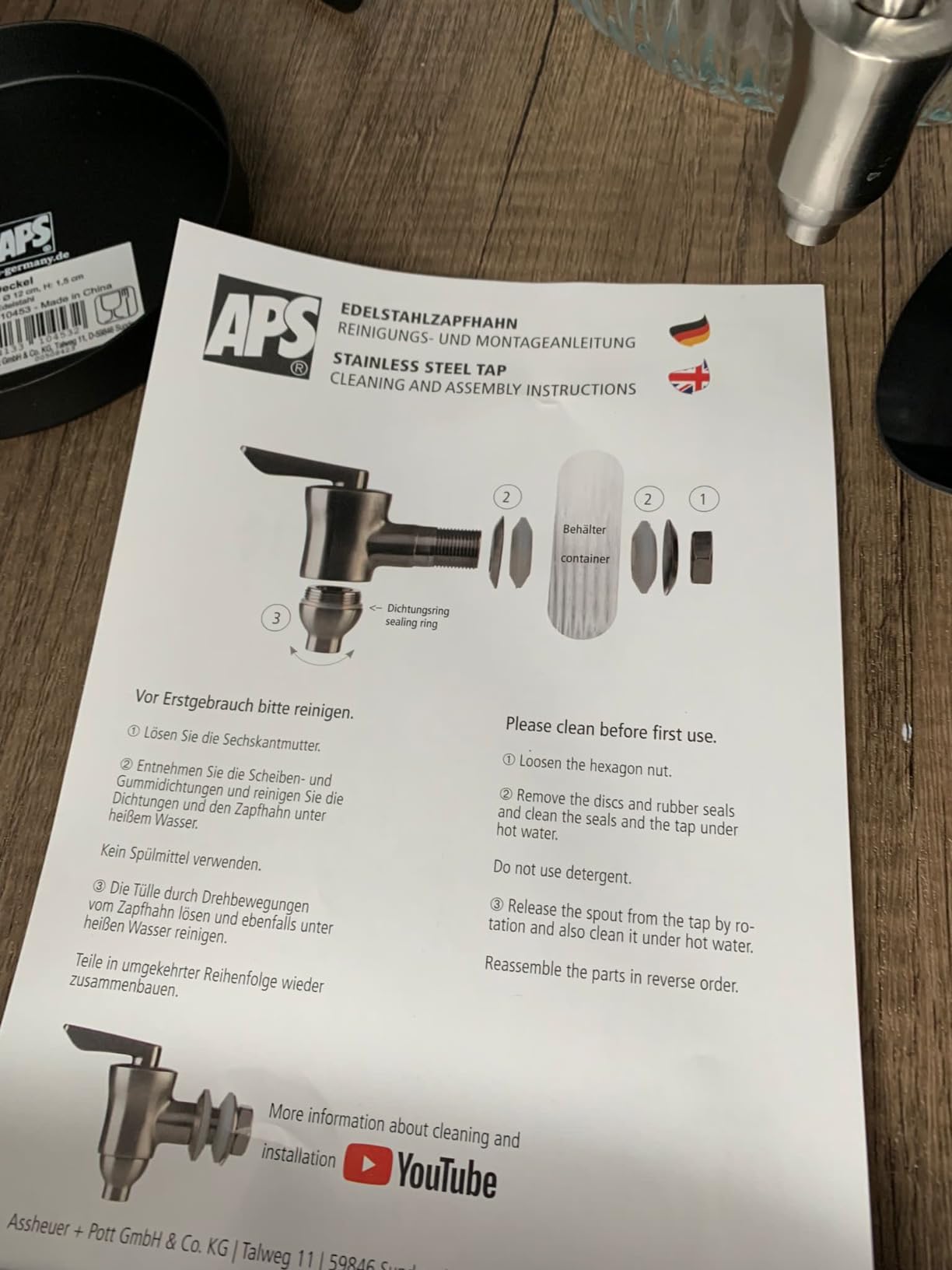 Leicht zu befüllen