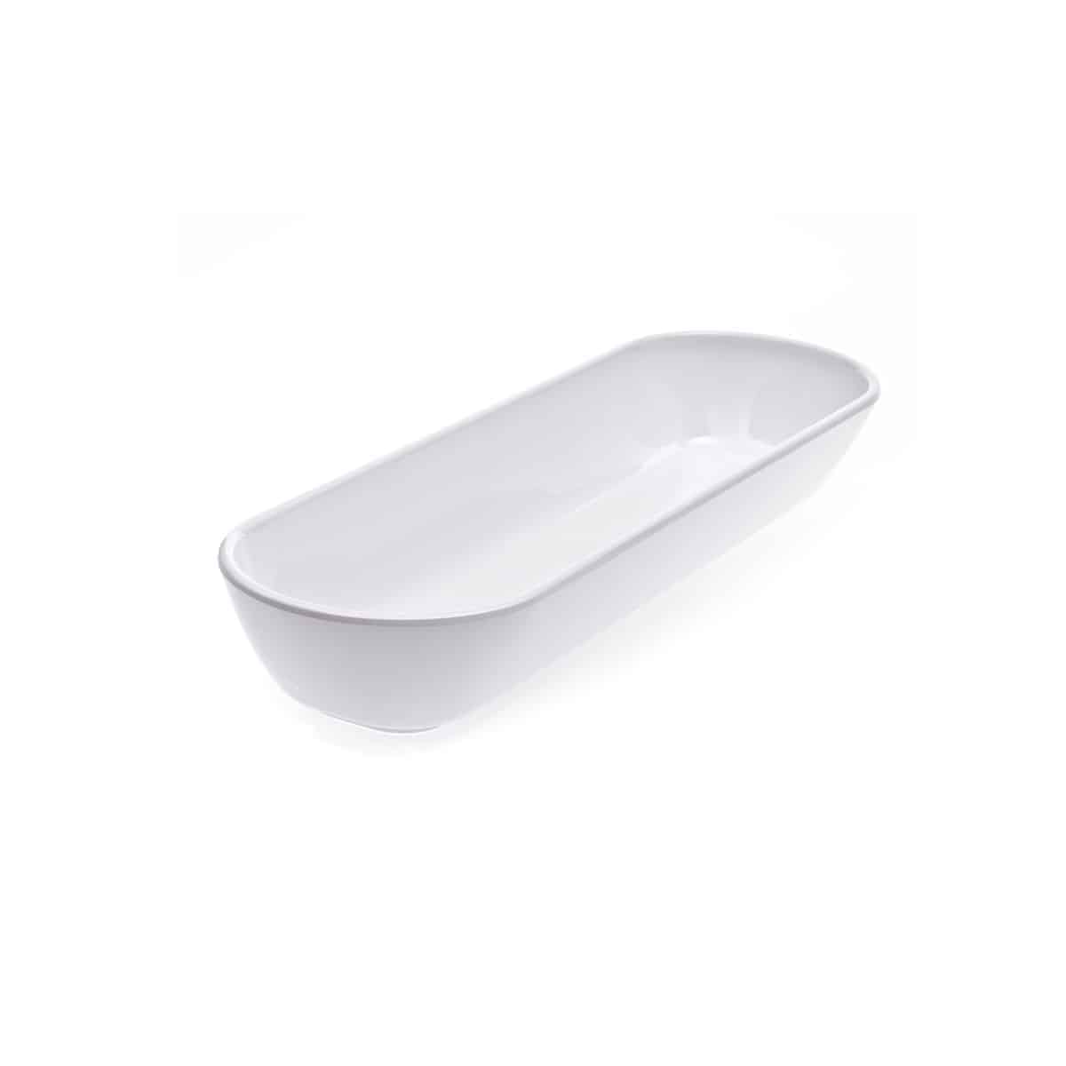 primeware-quality-melamine-ovale-sch-ssel-wei-51cm-bruchsicher image 1