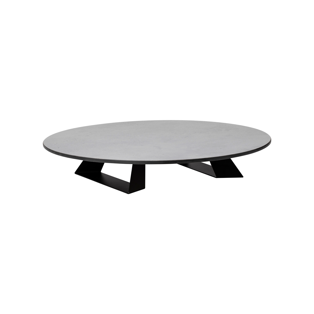 rosseto-alto-hplrs10-buffetst-nder-rund-51-cm-betongrau image 1