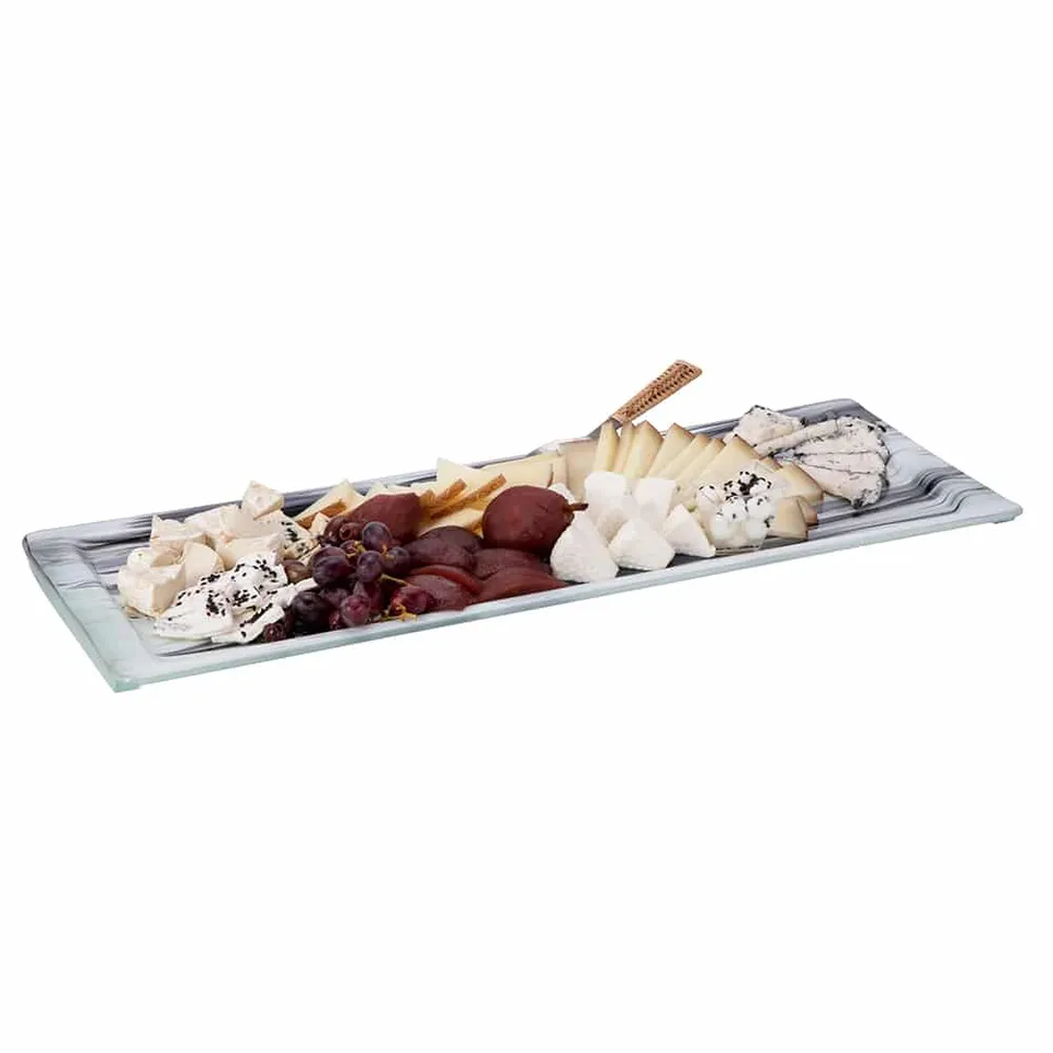 rosseto-ven-glass-aroma-platte-gls062bw-rechteckig-black-white image 1
