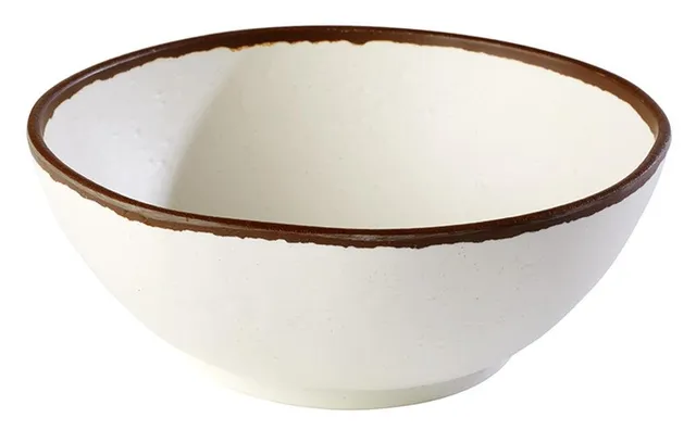 aps-marone-84577-schale-melamin-creme-braun-21-cm image 1