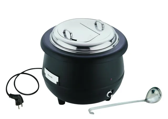 aps-chef-11910-suppentopf-elektrisch-10-liter-edelstahl image 1