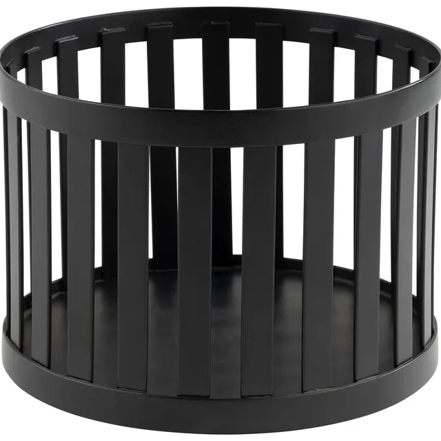 aps-profi-line-15336-korb-edelstahl-schwarz-15-cm image 1