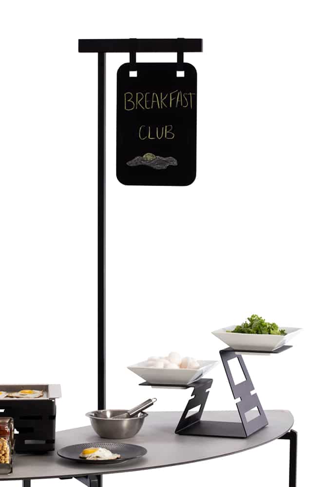 rosseto-modulite-mt-bkcbda-kreidetafel-schild-mit-arm-schwarz image 3