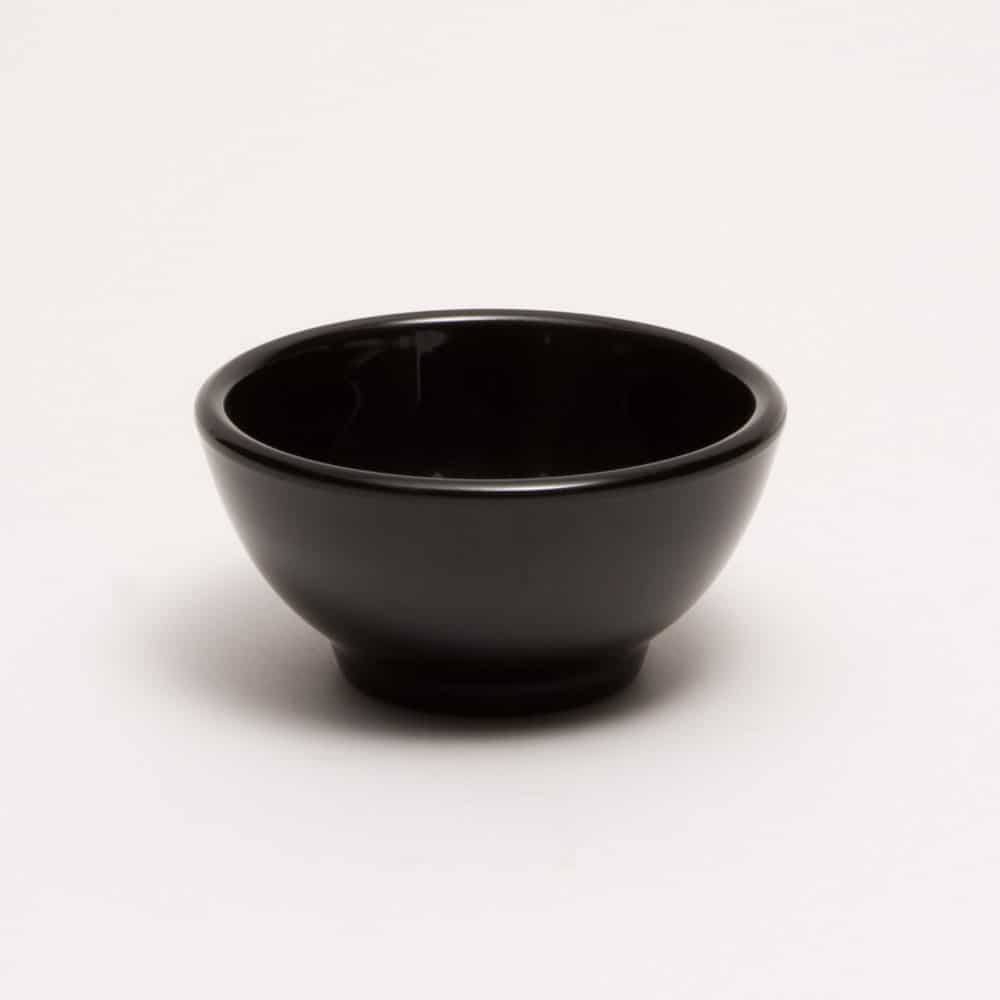 primeware-quality-melamine-sch-ssel-rund-schwarz-9-cm image 1