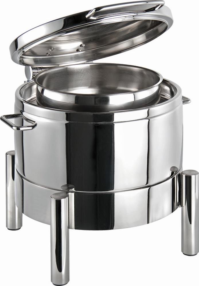 aps-premium-12372-chafing-dish-rund-10-l-edelstahl-induktion image 1