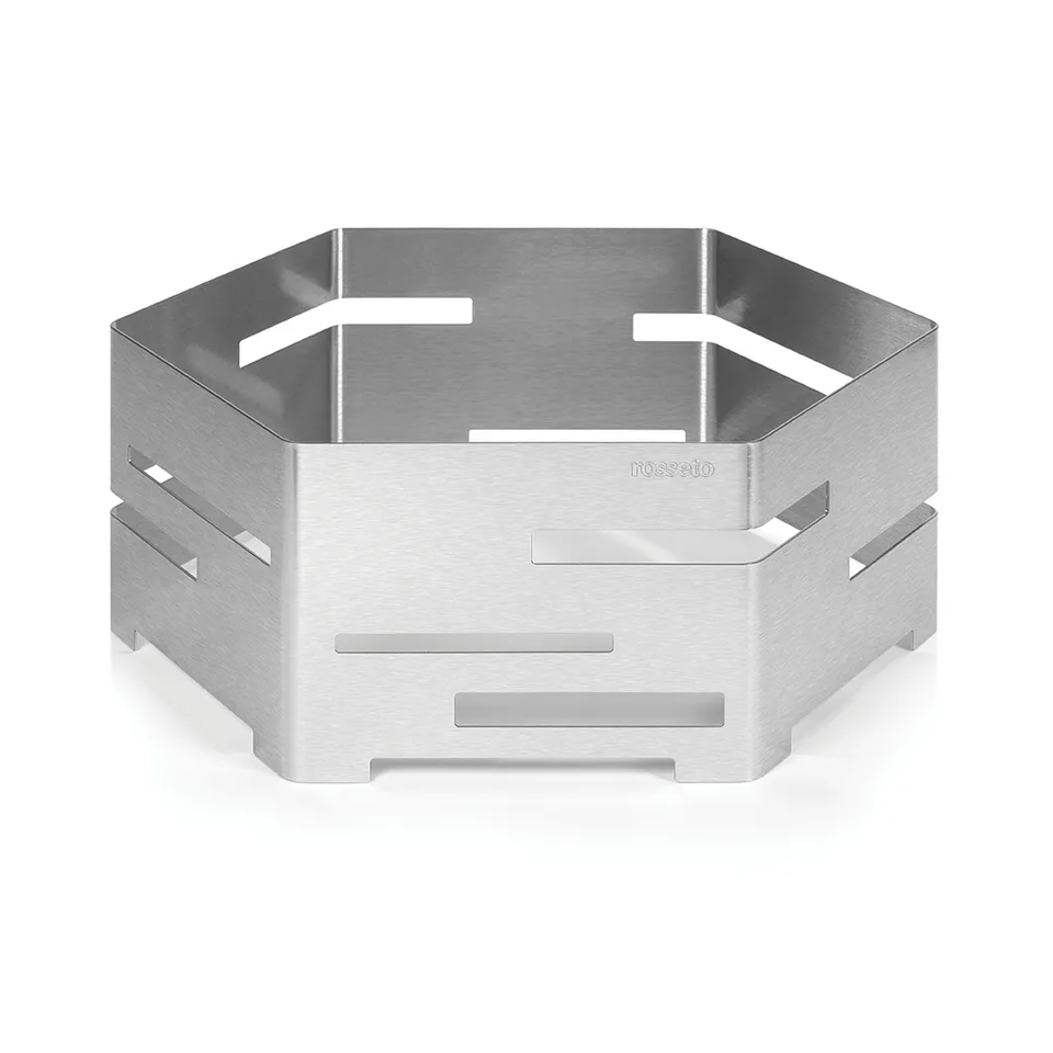 rosseto-chafing-sm118-buffet-riser-sechseck-45-cm-edelstahl image 1