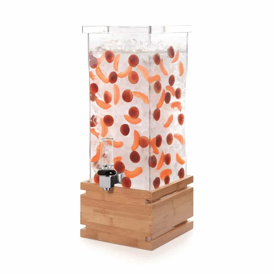 rosseto-ld131-getr-nkespender-bambus-15-liter-eckig image 1