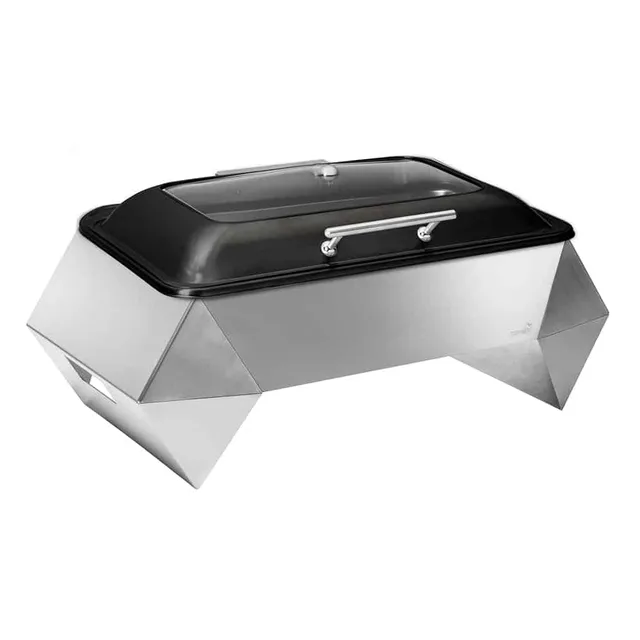 rosseto-diamond-multi-chef-sk079-chafing-dish-10-zoll-schwarz image 1