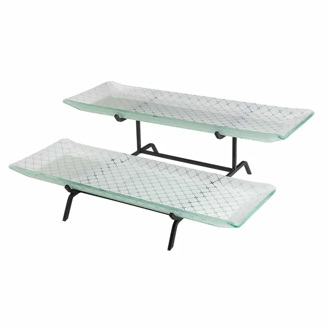 rosseto-ven-glass-gst02wfp-etagere-2-st-ckig-glas-wei image 1