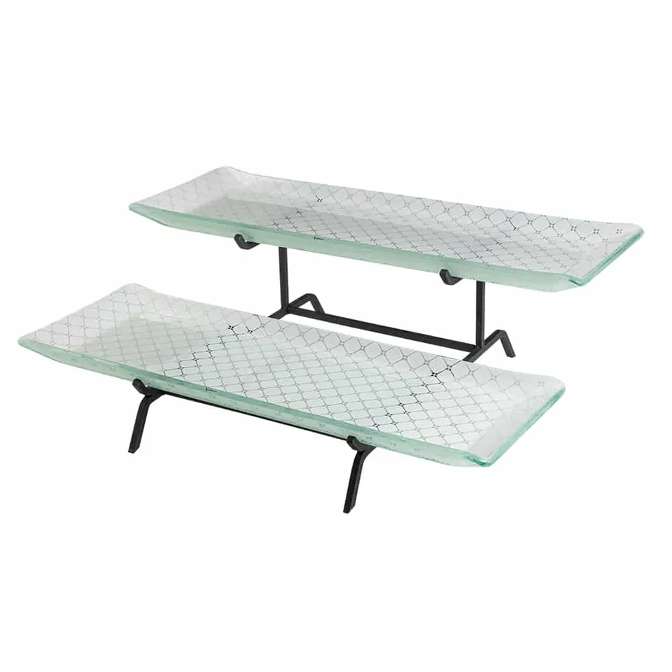 rosseto-ven-glass-gst02wfp-etagere-2-st-ckig-glas-wei image 1