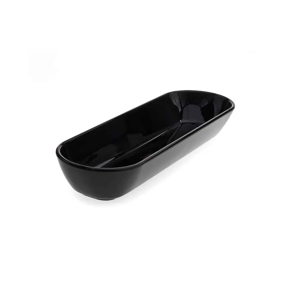 primeware-quality-melamine-ovale-sch-ssel-schwarz-51cm image 1