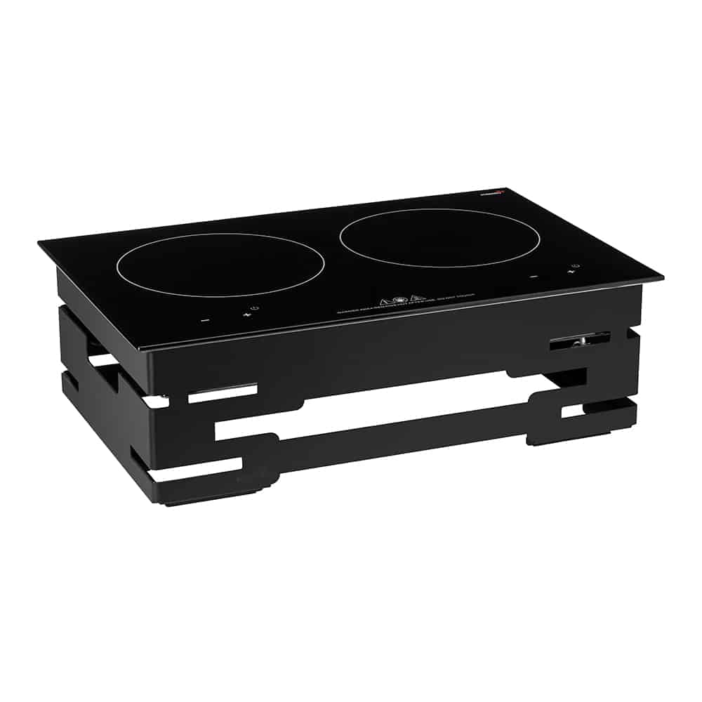 rosseto-multi-chef-sk070-induktionsset-7-zoll-schwarz-doppelt image 1