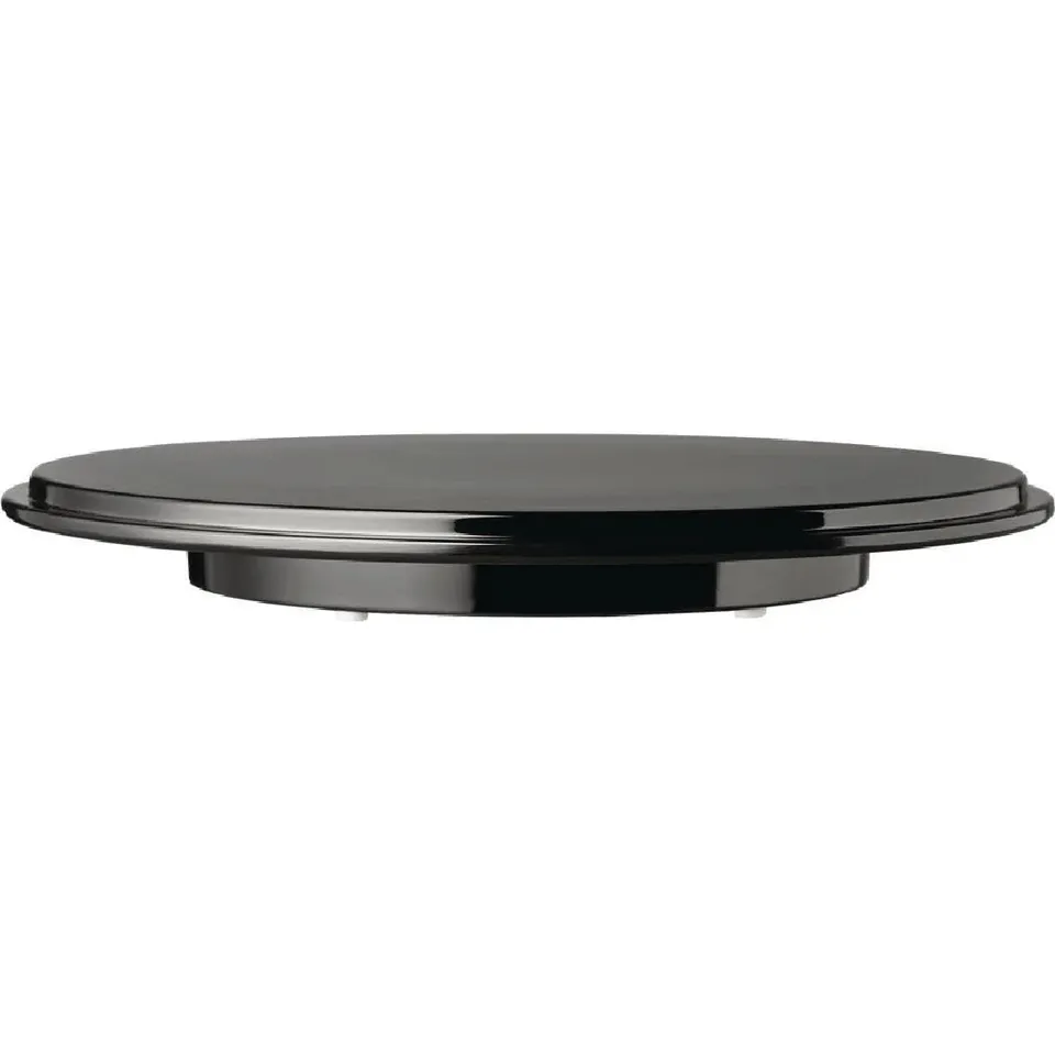 aps-469-servier-tortenplatte-31-cm-schwarz-melamin image 1