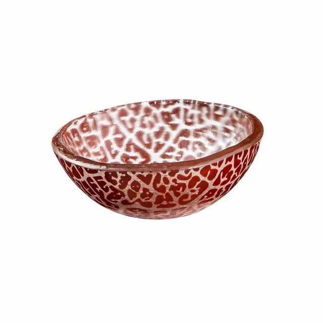 rosseto-kalderon-foglia-gls056c-glasschale-cognac-12er-set image 1