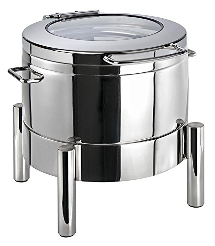 aps-premium-12354-chafing-dish-rund-10l-edelstahl-glasdeckel image 2
