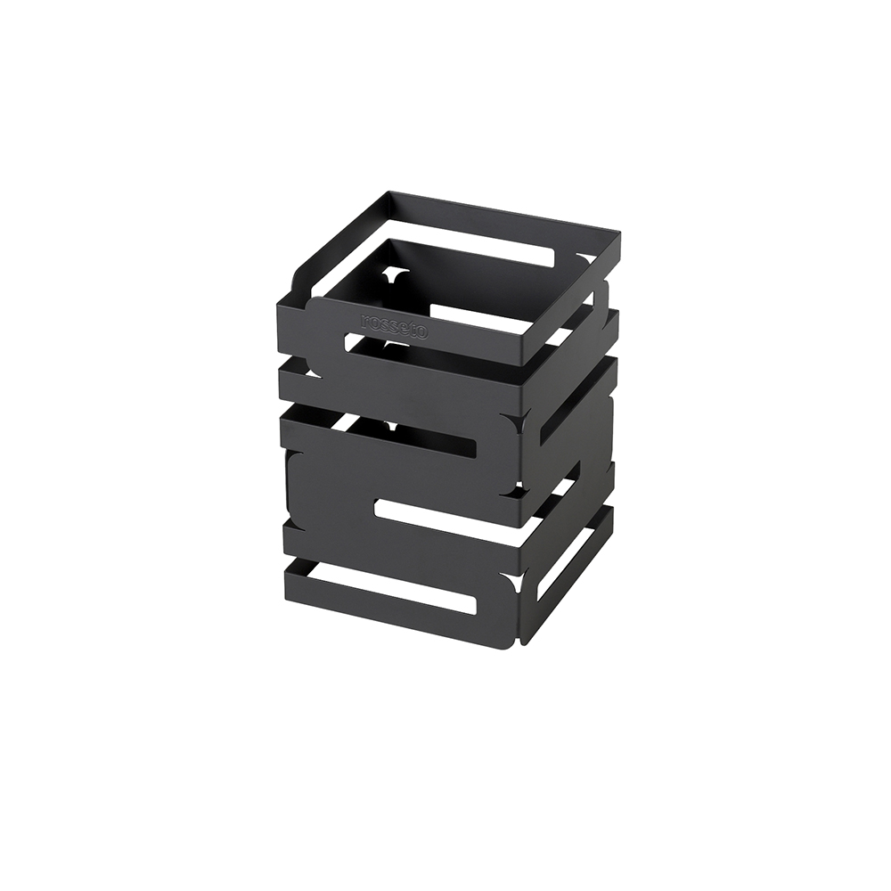 rosseto-skycap-d623rb-buffetst-nder-schwarz-8-zoll-eckig image 1