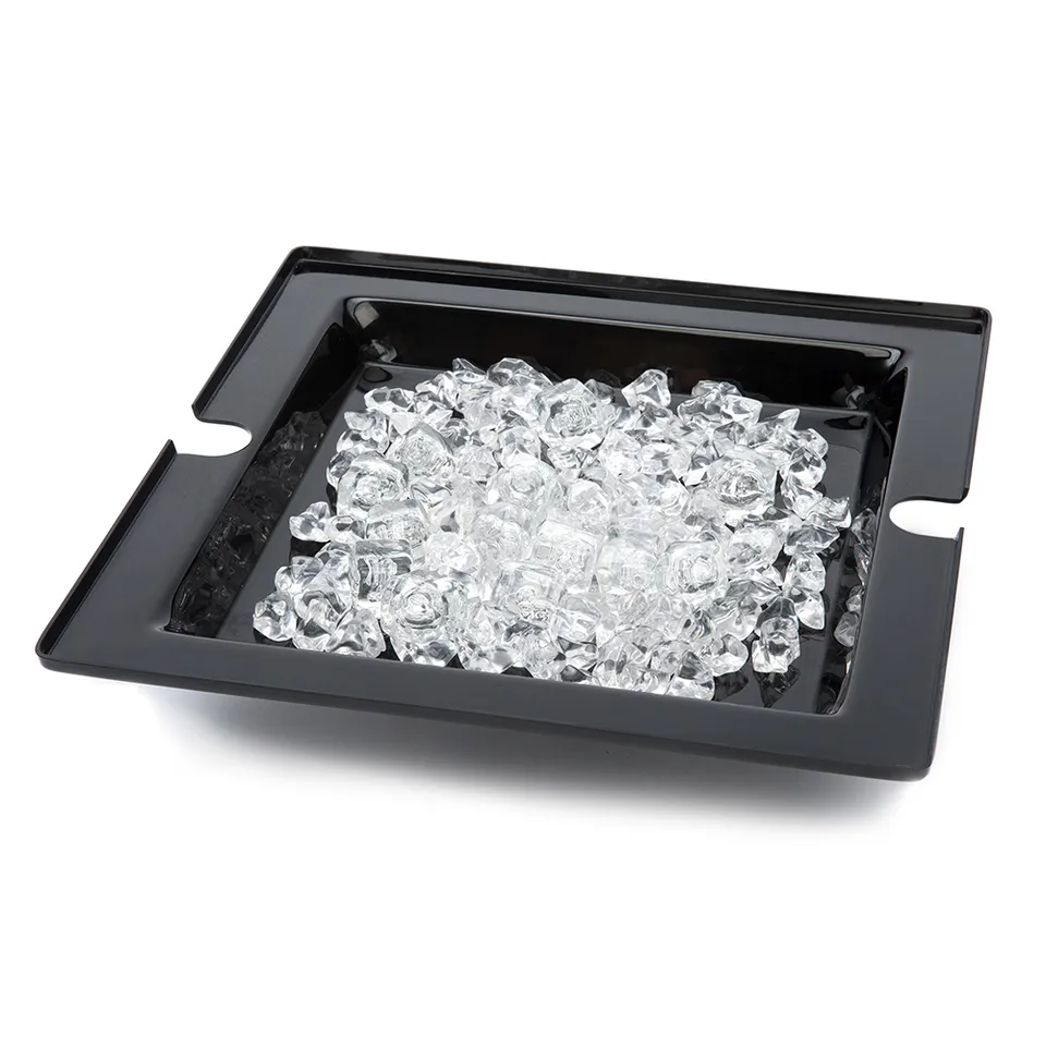 rosseto-ice-housing-sa122-eiswanne-acryl-schwarz-swan-riser image 1