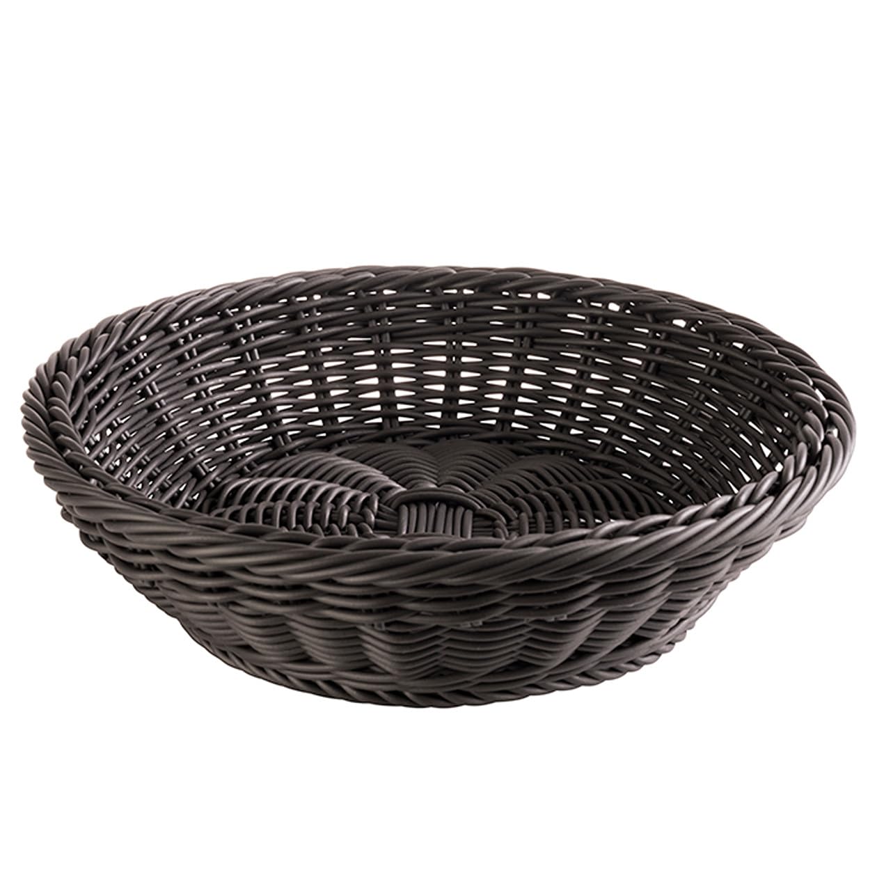 aps-profi-line-korb-polypropylen-schwarz-rund-29-cm-h-7-cm image 1