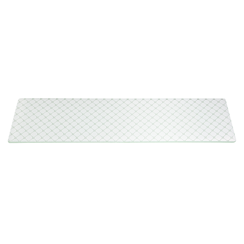 rosseto-ven-glass-gls025w-glasplatte-wei-schmal-1st image 1