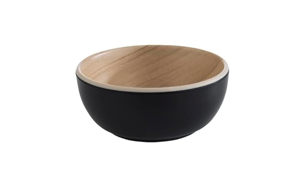 aps-frida-84931-schale-melamin-8-5-cm-schwarz-holz image 1
