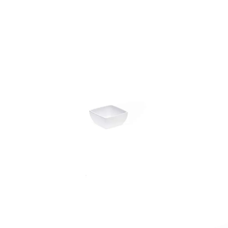 primeware-quality-melamine-schale-eckig-9cm-wei image 1