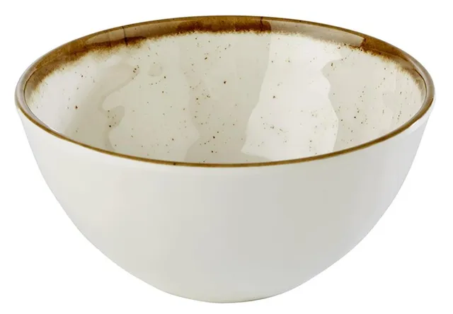 aps-stone-art-84525-schale-melamin-creme-wei-0-6-l image 1
